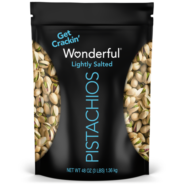 Wonderful In Shell Lightly Salted Pistachios 48 oz