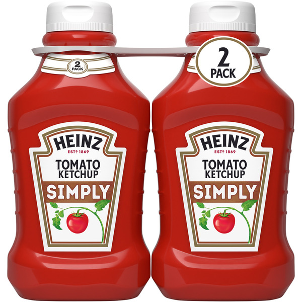 Heinz Simply Ketchup 44 oz 2  Count