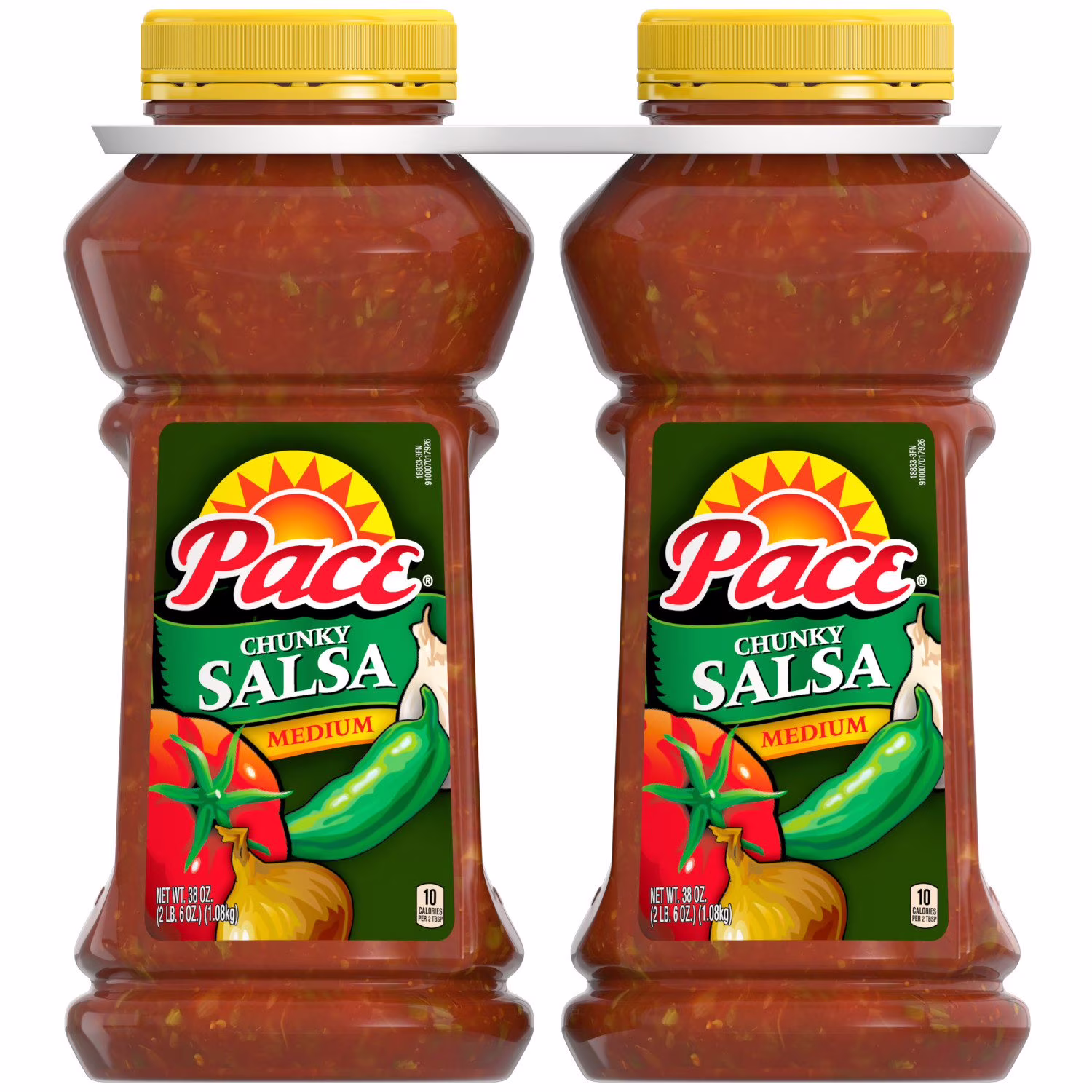 Pace Chunky Salsa, Medium 38 oz 2  Count