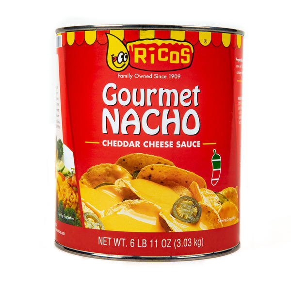 Ricos Gourmet Nacho Cheddar Cheese Sauce 107 oz