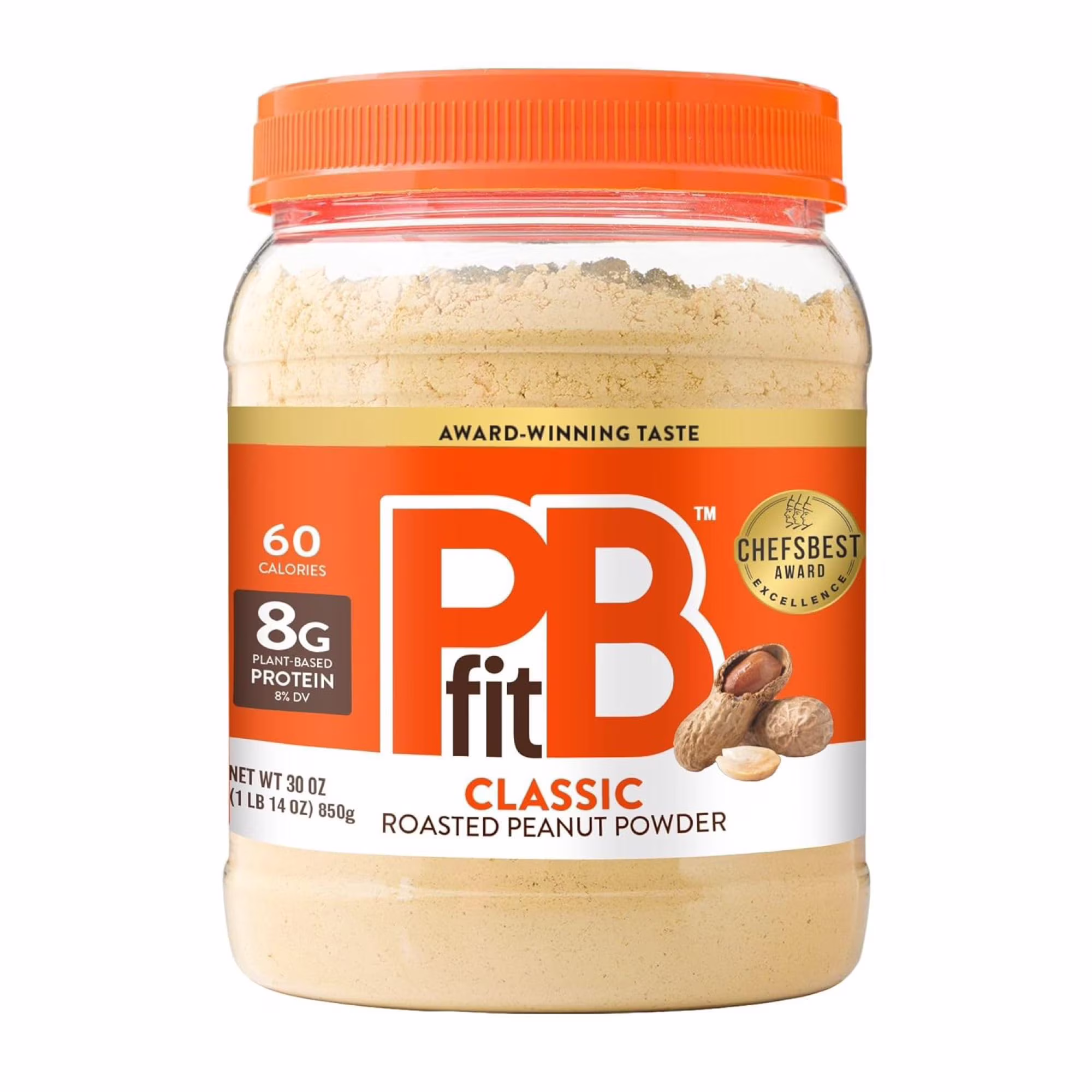 PBfit Classic Roasted Peanut Butter Powder 30 oz