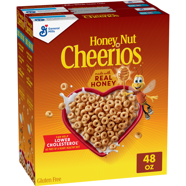 General Mills Honey Nut Cheerios Cereal 48 oz