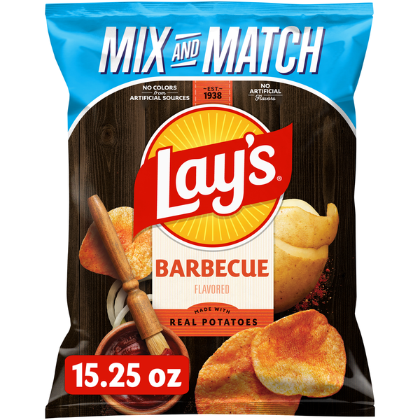 Lay's Barbecue Potato Chips 15.25 oz