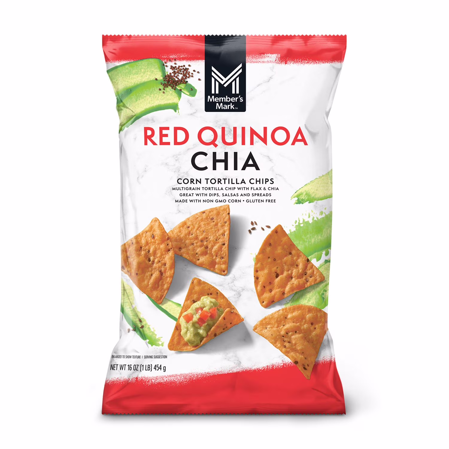 Member’s Mark Red Quinoa Chia Corn Tortilla Chips 16 oz