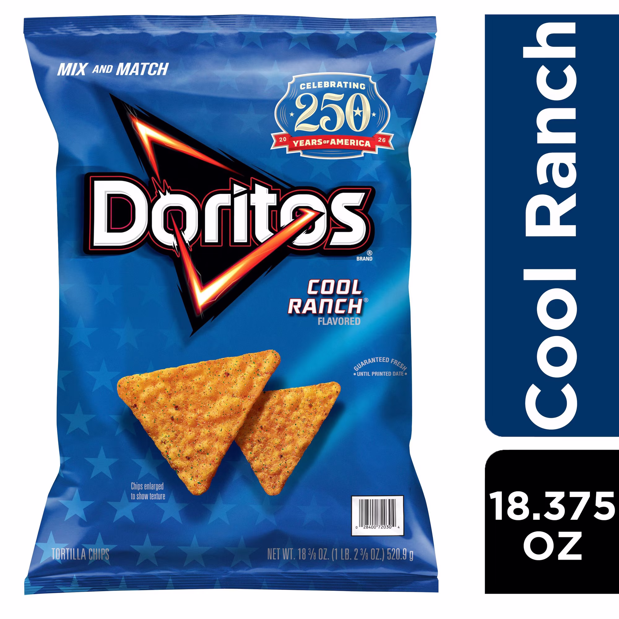 Doritos Mix and Match Cool Ranch Flavored Tortilla Chips 18.38 oz