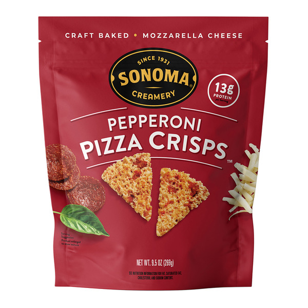 Sonoma Creamery Pepperoni Pizza Crisps 9.5 oz