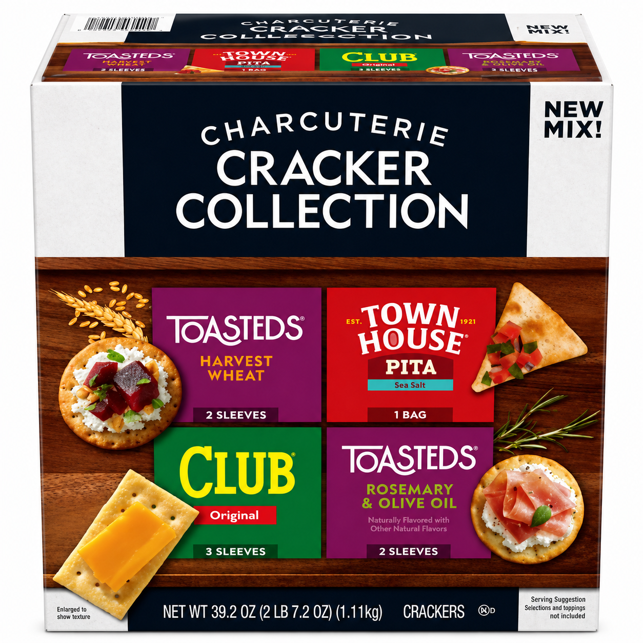 Kellogg's Variety Pack Snack Crackers, Party Snacks 39.2 oz