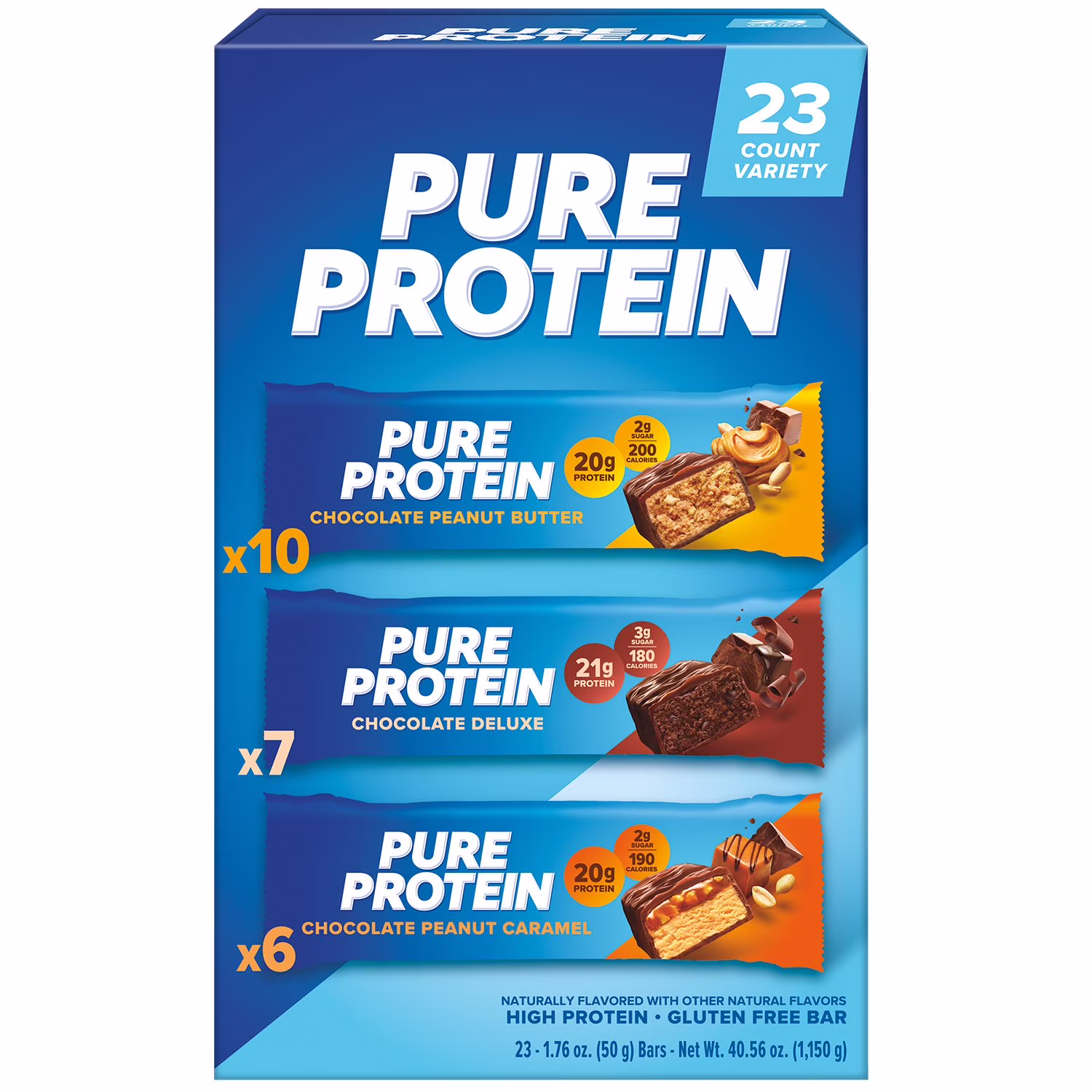 Pure Protein Protein Bars 23 ct
