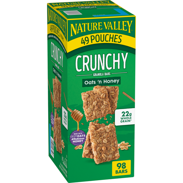 Nature Valley Crunchy Oats 'n Honey Granola Bars 1.49 oz 49  Count