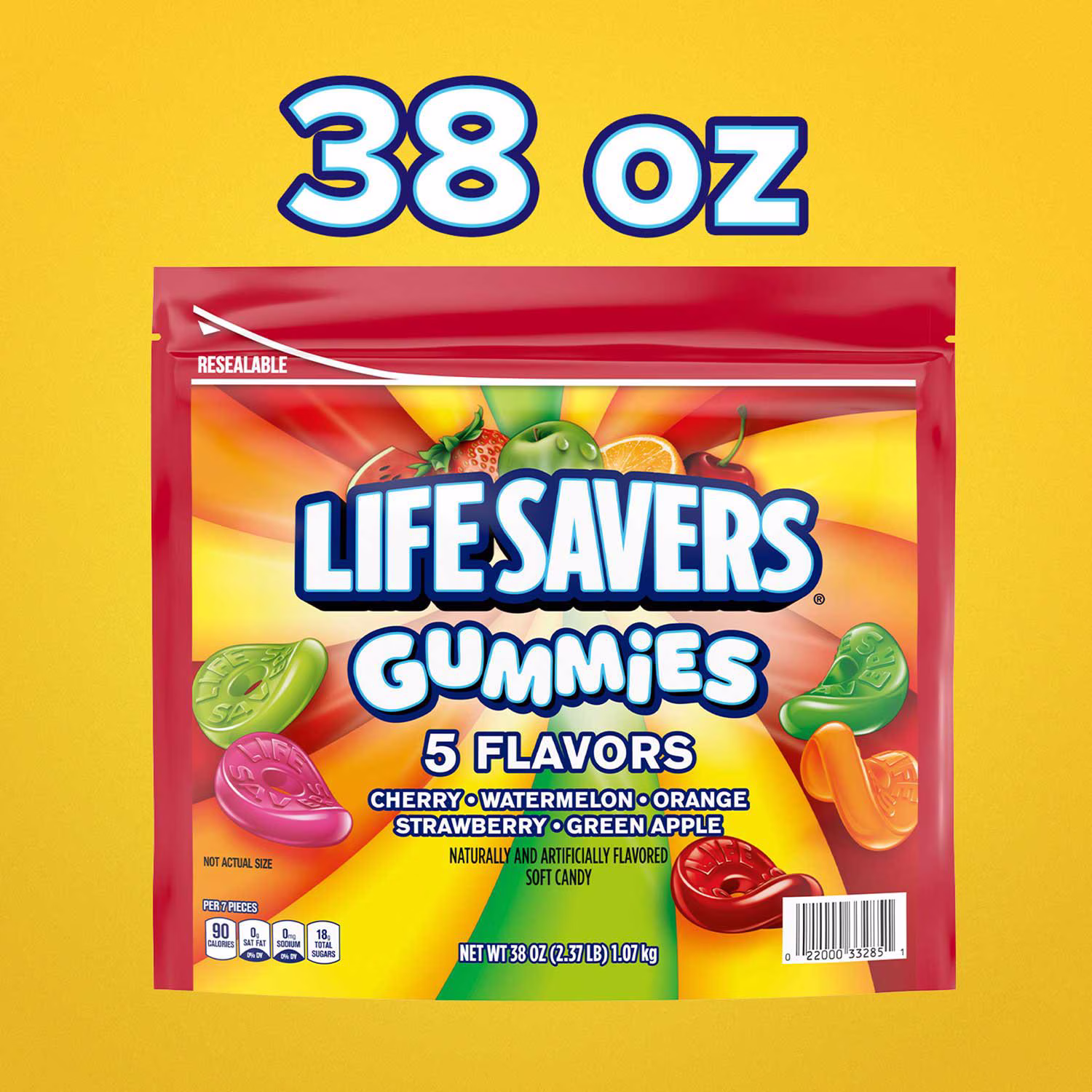 Life Savers Soft Candy Gummies 38 oz