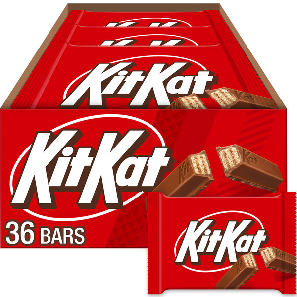 KIT KAT® Milk Chocolate Wafer Candy Bars, 1.5 oz (36 Count) 