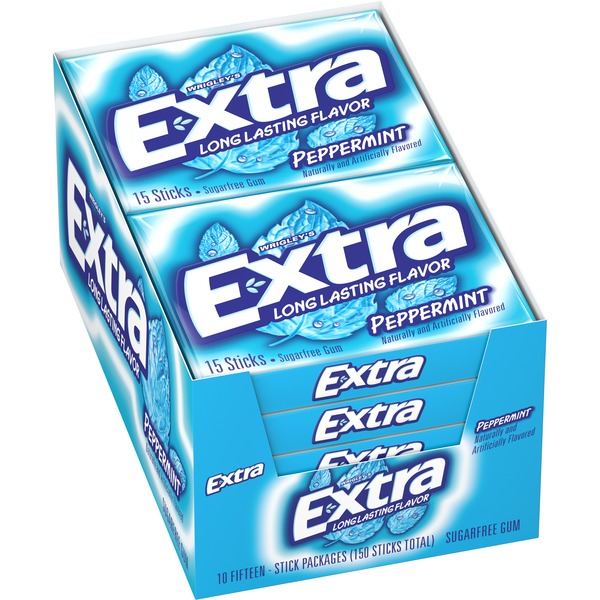 Extra Peppermint Sugarfree Gum 15 ct 