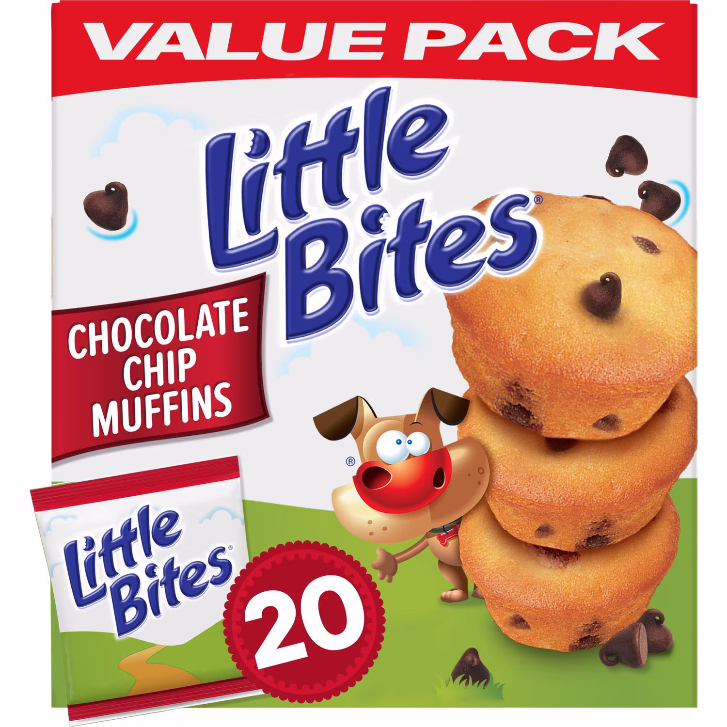 Entenmann's Little Bites Chocolate Chip Muffins 20 ct 20 ct