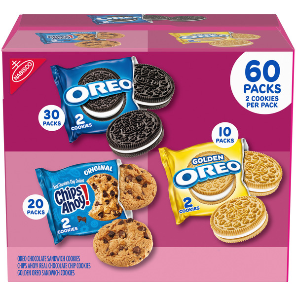 Oreo Sweet Treats Variety Pack Cookies, Snack Packs 47 oz