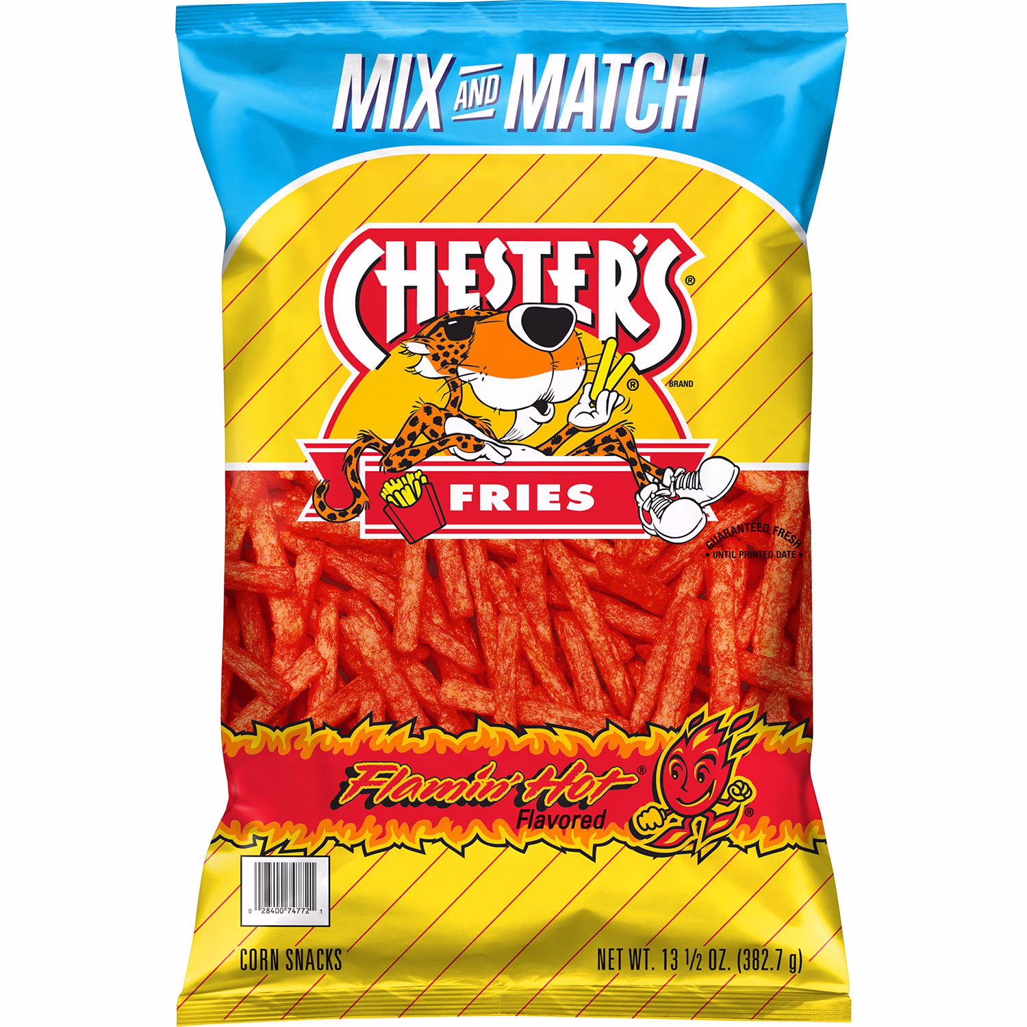 Chester's Fries Flamin' Hot Flavored Corn Snacks 13.5 oz