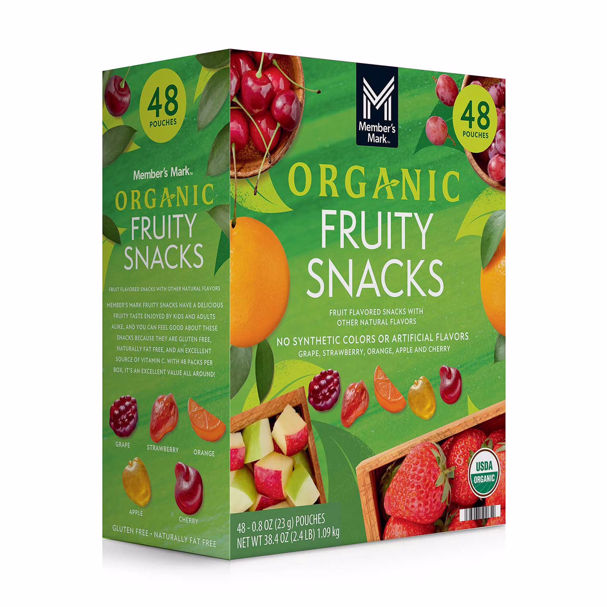Member’s Mark Organic Fruity Snacks 38.4 oz