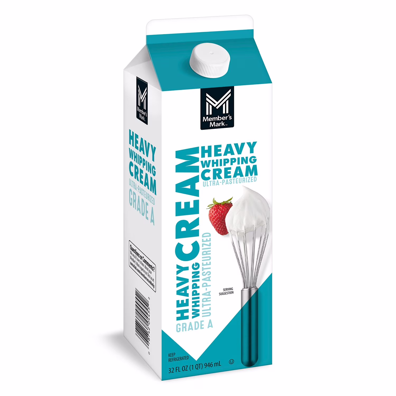 Member’s Mark Whipping Cream, Heavy 32 fl oz