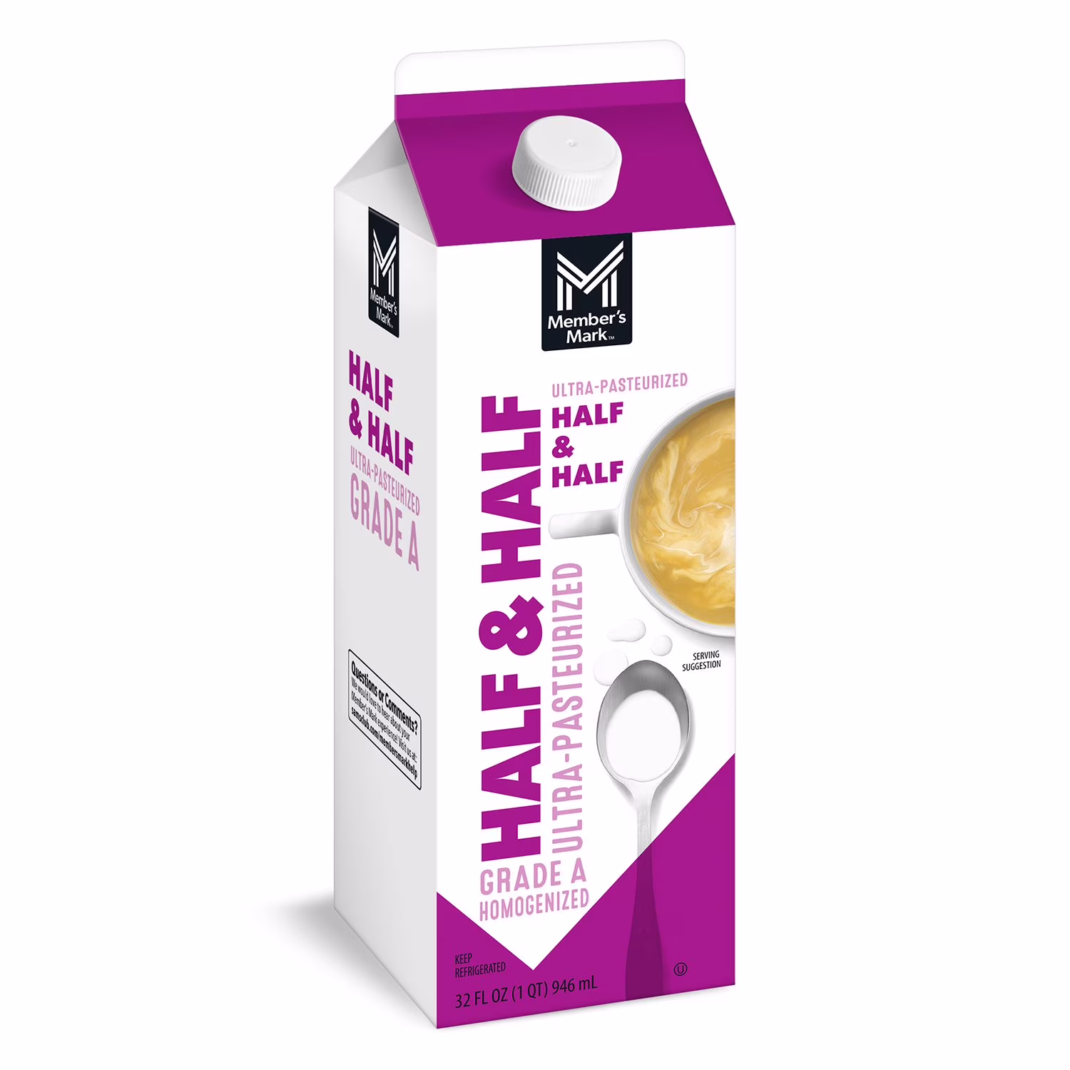 Member’s Mark Half & Half 32 fl oz