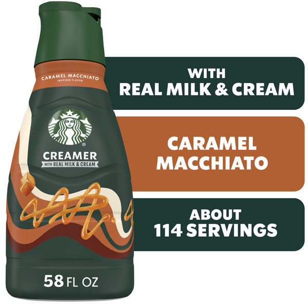 Starbucks Caramel Flavored Coffee Creamer 58 fl oz 