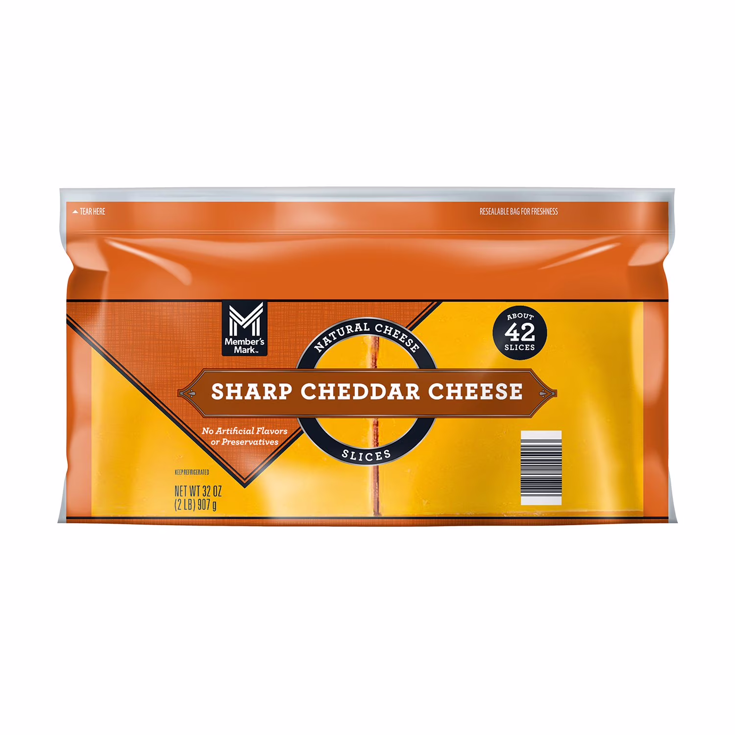 Member’s Mark Sharp Cheddar Cheese Slices 32 oz