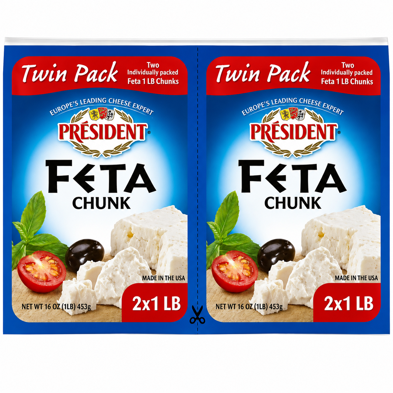 Président Feta Chunk 16 oz
