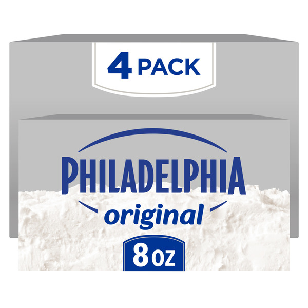 Philadelphia Original Cream Cheese 8 oz 4  Count