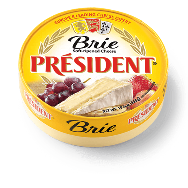 Président Brie Soft Ripened Cheese wheel 19.6 oz
