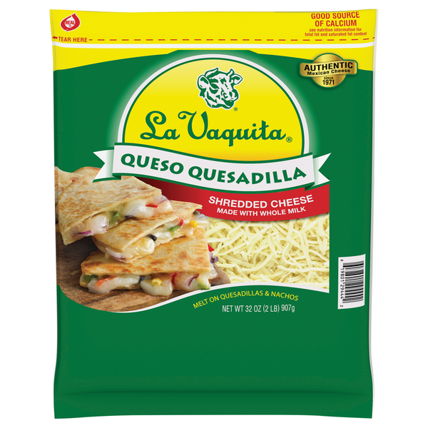 La Vaquita Queso Quesadilla Shredded Cheese