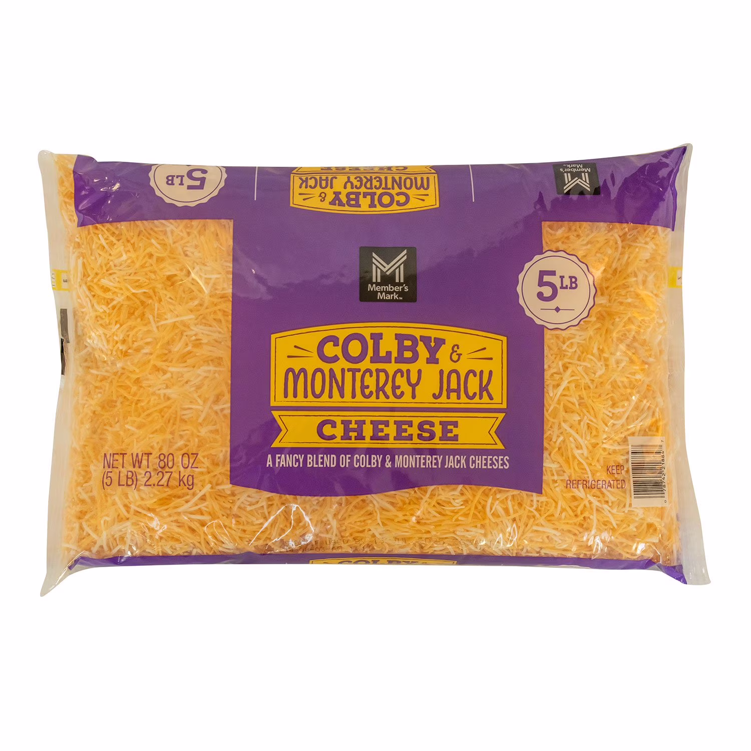 Member’s Mark Colby & Monterey Jack Cheese 80 oz