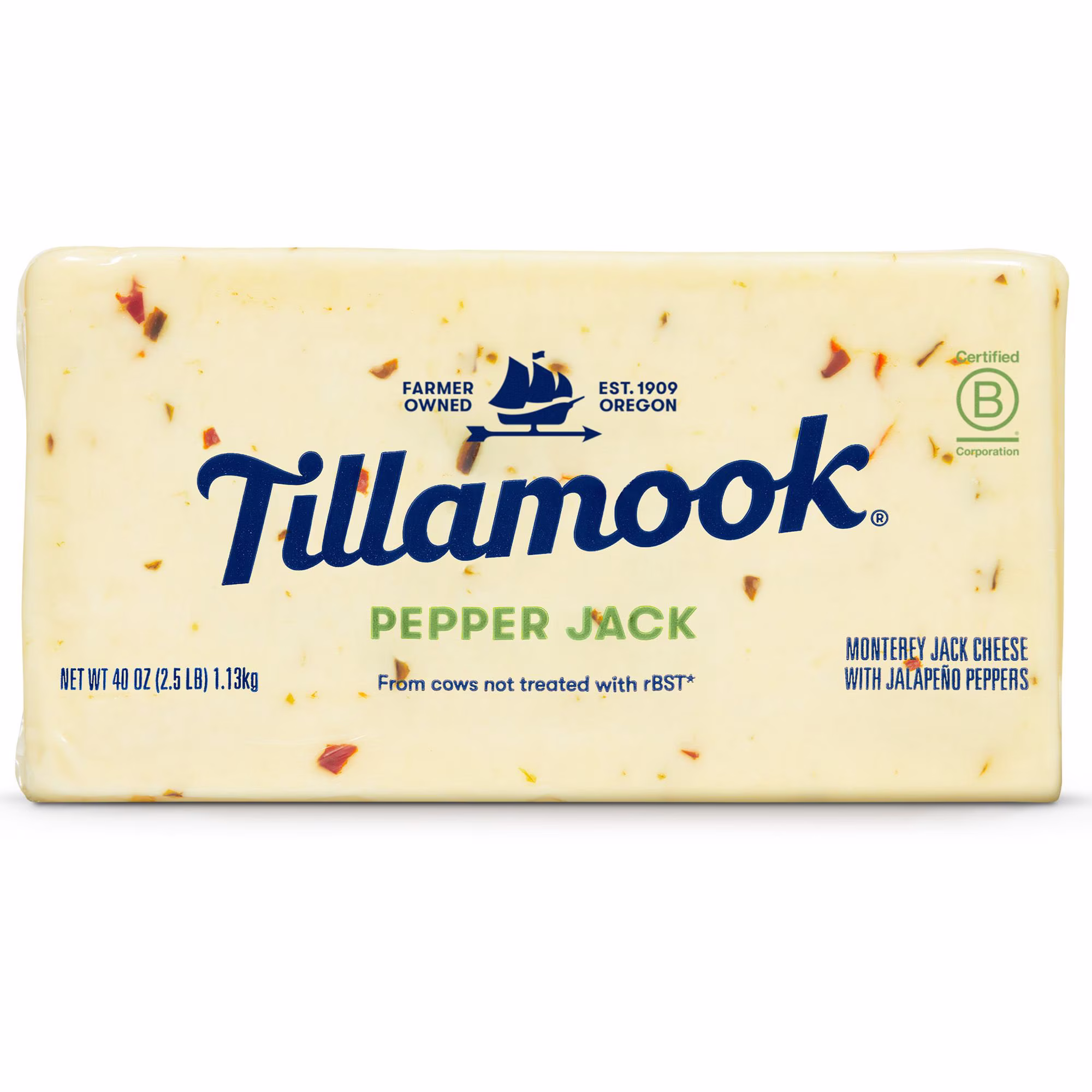 Tillamook Cheese, Pepper Jack 40 oz