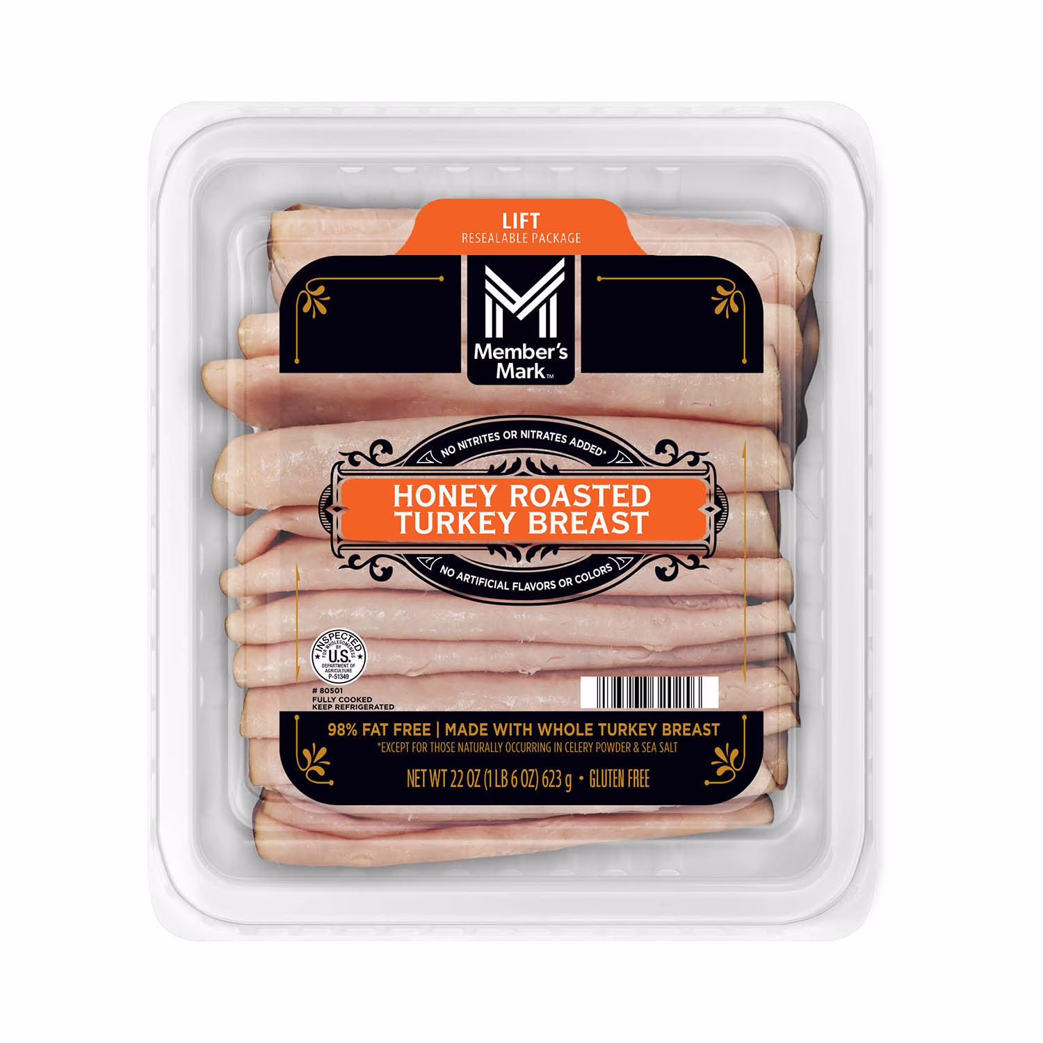 Member’s Mark Honey Roasted Turkey Breast 22 oz