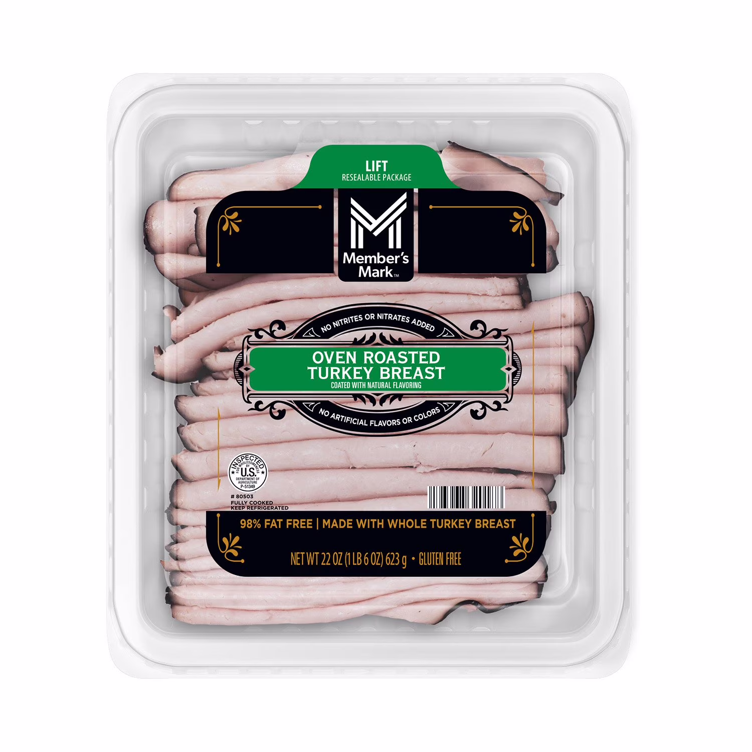 Member’s Mark Oven Roasted Turkey Breast 22 oz