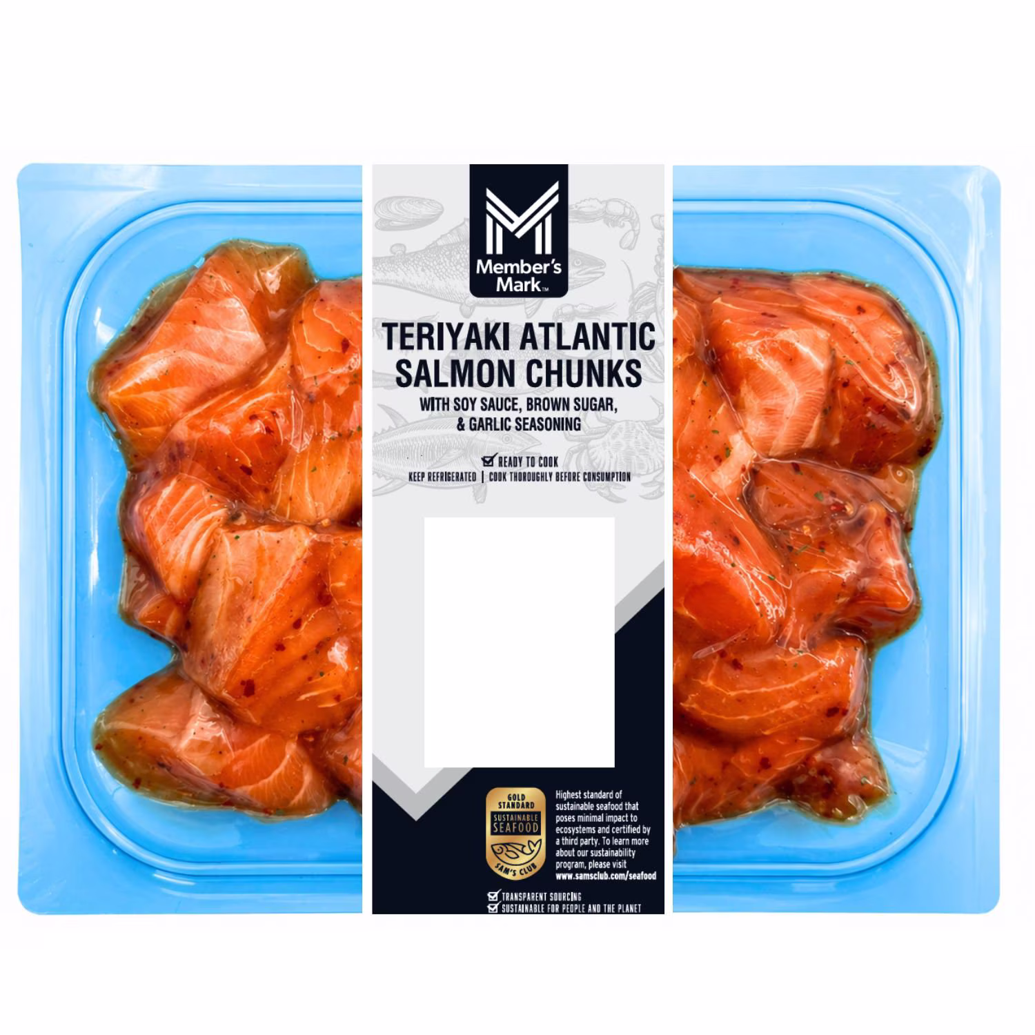 Member’s Mark Teriyaki Atlantic Salmon Chunks