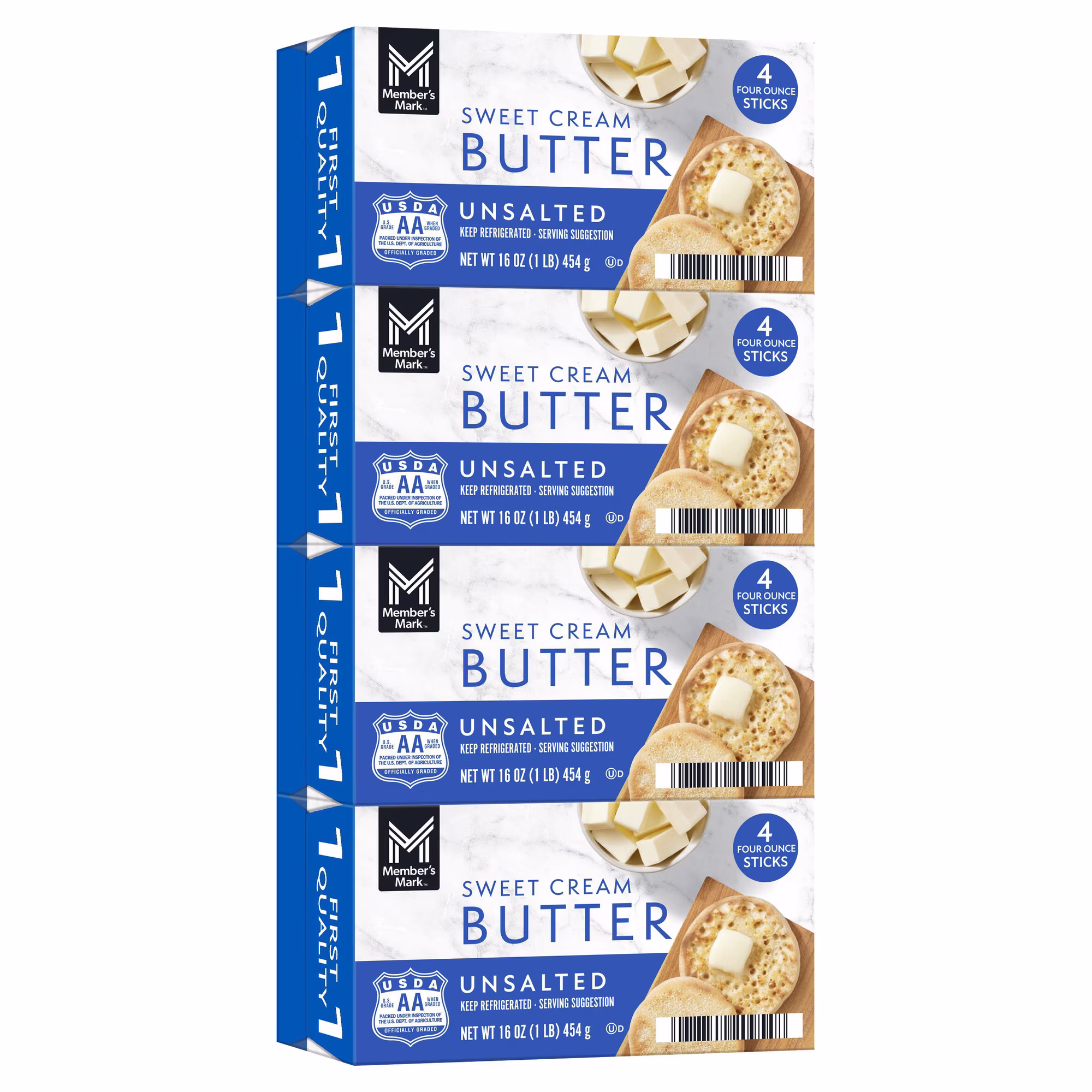 Member’s Mark Unsalted Sweet Cream Butter 16 oz