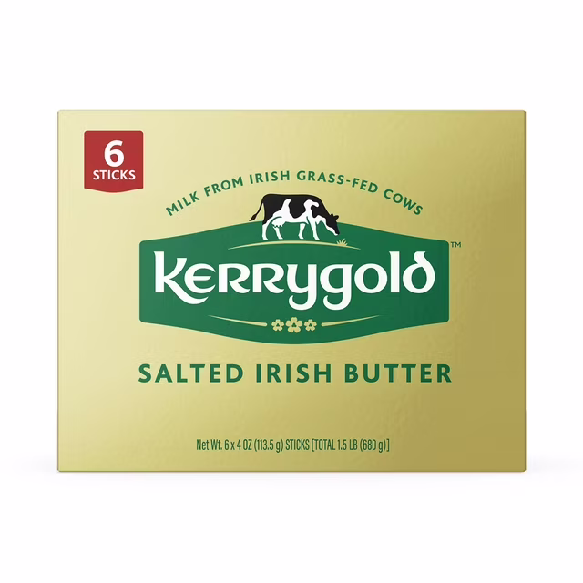 Kerrygold Salted Irish Butter Sticks 4 oz 6  Count